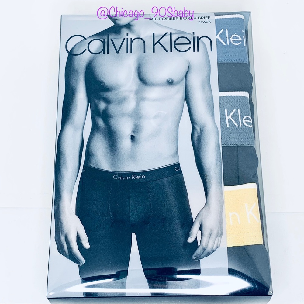 CALVIN KLEIN microfiber Boxer Brief 3 pack